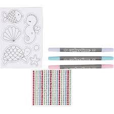 Decorazioni magnetiche. Fondali marini. Set Under The Sea - 3