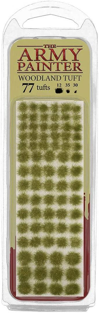 The Army Painter | Battlefield Tufts | Ciuffi d'Erba per Basette | Erba Boschiva | Woodland Tuft