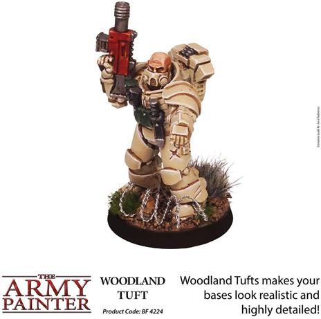 The Army Painter | Battlefield Tufts | Ciuffi d'Erba per Basette | Erba Boschiva | Woodland Tuft - 4
