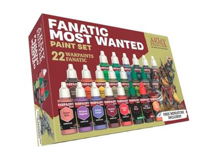 Warpaints Fanatic: Most Wanted Paint Set Colori Modellismo Army Painter