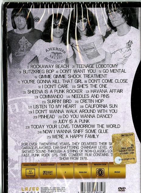 Ramones. Punk Rock Live 1978 (DVD) - DVD di Ramones - 2