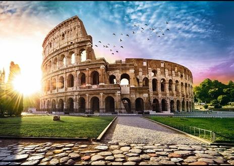 Puzzle da 1000 Pezzi - Colosseo Baciato dal Sole - 2