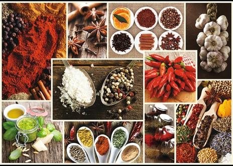 Puzzle da 1000 Pezzi. Spices Collage - 3