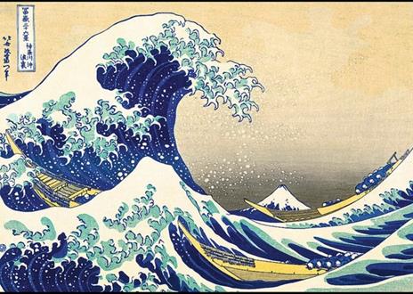 Puzzle da 1000 Pezzi - Art Collection: The Great Wave of Kanagawa - 2