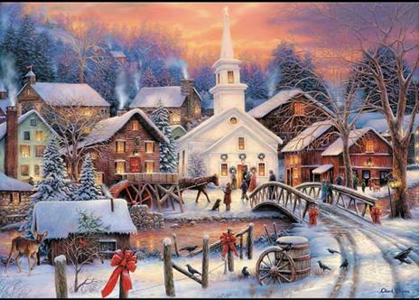 Puzzle da 1000 Pezzi - Bianco Natale - 2