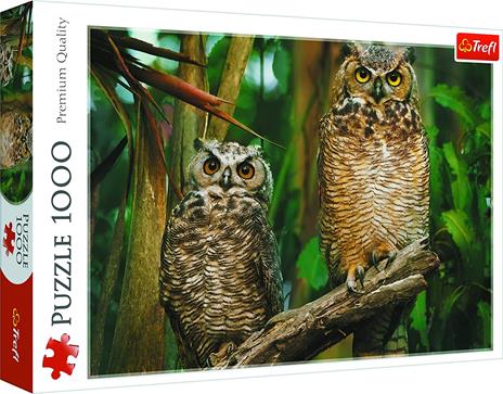 Puzzle da 1000 Pezzi. Gufi