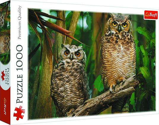 Puzzle da 1000 Pezzi. Gufi