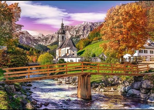 Puzzle da 1000 Pezzi - Autunno in Baviera - 2