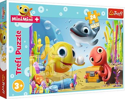 Puzzles - "24 Maxi" - Happy Fish / Canal + Rybka MiniMini