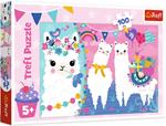 Puzzle da 100 Pezzi - Lama Felici