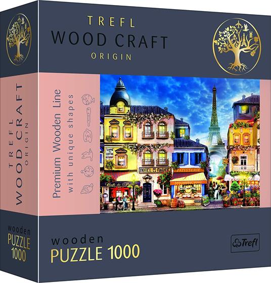 Puzzle da 1000 Pezzi Woodcraft - Vicolo Francese - 3
