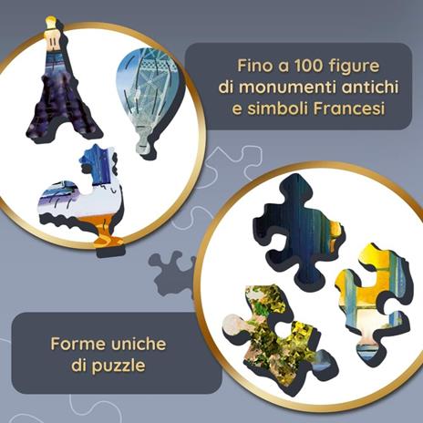 Puzzle da 1000 Pezzi Woodcraft - Vicolo Francese - 6