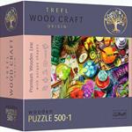 Puzzle da 501 Pezzi Woodcraft - Cocktail Colorati