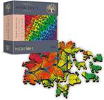 Puzzle da 501 Pezzi Woodcraft - Farfalle Arcobaleno