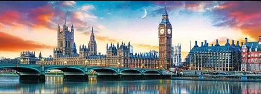 Puzzle Panorama da 500 Pezzi - Big Ben and Palace of Westminster, London - 2