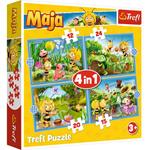Puzzles - 4in1 (12, 15, 20, 24) - Maya the Bee adventures / Studio 100 Maya the Bee