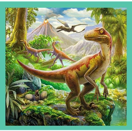 Trefl Puzzle 3w1 NiezwykLy Lwiat dinozaurAlw [Puzzle] - 3
