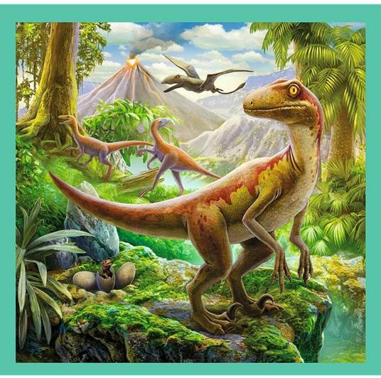 Trefl Puzzle 3w1 NiezwykLy Lwiat dinozaurAlw [Puzzle] - 3