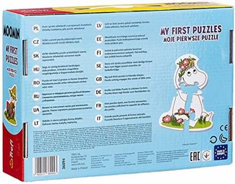 4 Puzzle In 1 Baby Puzzle Happy Moomins - 2
