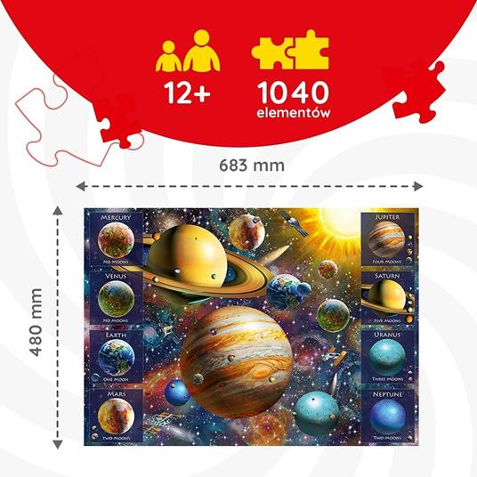 Puzzles - 1040 - Spiral Puzzle - Solar system - 6