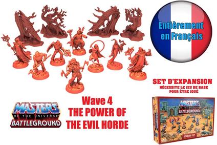 MOTU-BATTLEG.W4:POWER OF EVIL HORDE FRA GIOCO DA TAVOLO Archon Studio