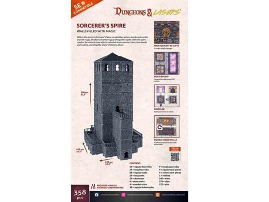 SORCERERS SPIRE Miniature E Modellismo Archon Games