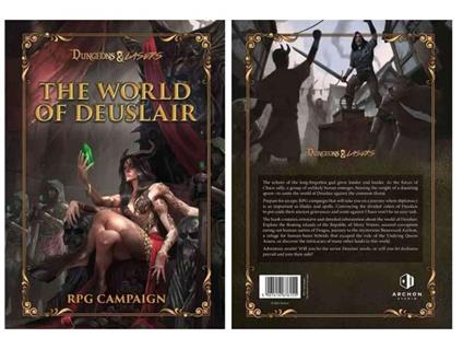 WORLD OF DEUSLAIR CAMPAIGN Libro Archon Games