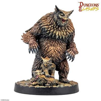 D&L OWLBEAR FAMILY Miniature E Modellismo Archon Games