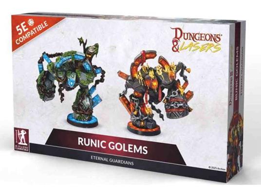 D&L RUNIC GOLEMS Miniature E Modellismo Archon Games