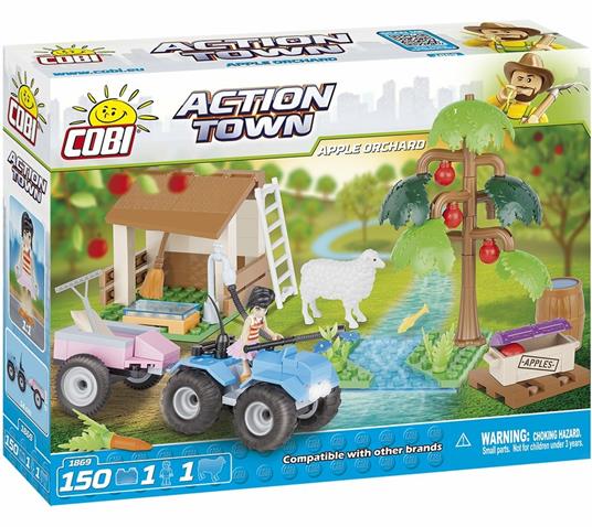 Costruzioni Cobi. Action Town 1869. Apple Orchard 150