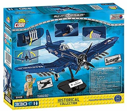 Cobi Korean War Vought Au-1 Corsair 320 Pz - 2