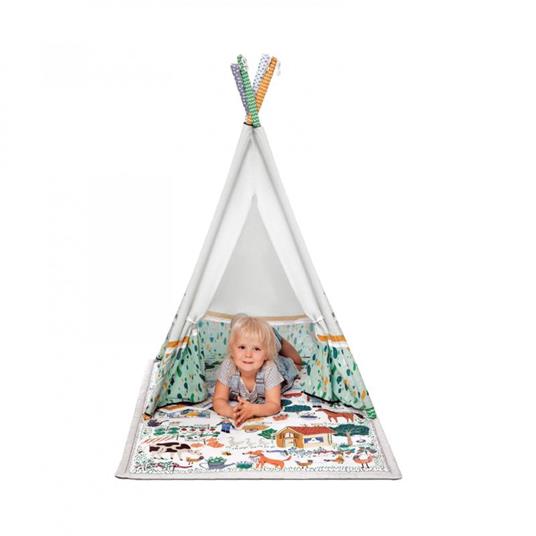 Tappeto Educativo Little Gardener Con Tenda Kinderkraft