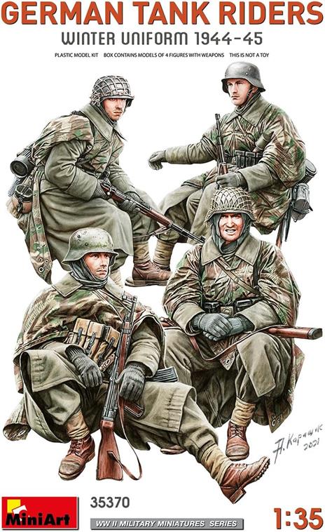 German Tank Riders (Winter Uniform 1944-45)