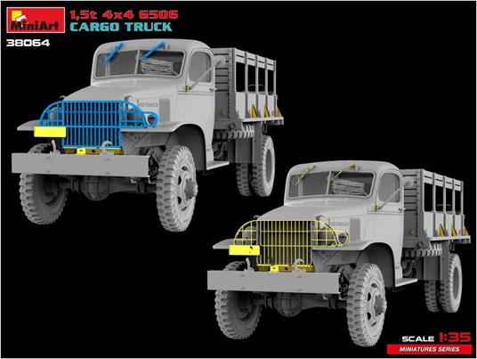 1,5t 4x4 G506 Cargo Truck - 3