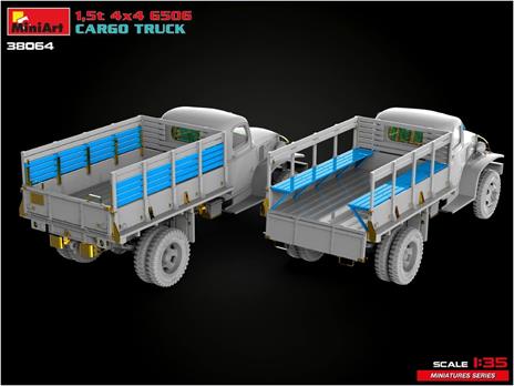1,5t 4x4 G506 Cargo Truck - 4