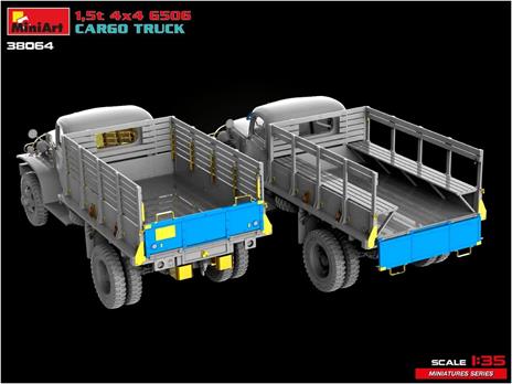 1,5t 4x4 G506 Cargo Truck - 5