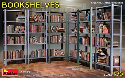 Miniart: 1/35 Bookshelves (5/23) *