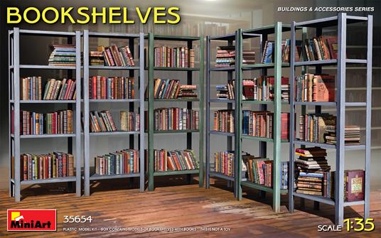 Miniart: 1/35 Bookshelves (5/23) *