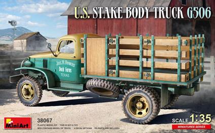 Miniart: 1/35 U.S. Stake Body Truck G506 (5/23) *