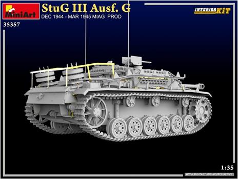 StuG III Ausf. G Dec 1944 - Mar 1945 Miag Prod. Interior Kit - 4