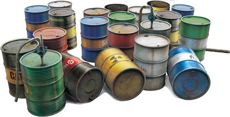 Modern Oil Drums (200l)