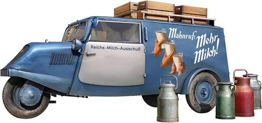 Tempo A400 Lieferwagen. Milk Delivery Van modello con un alto livello di dettaglio