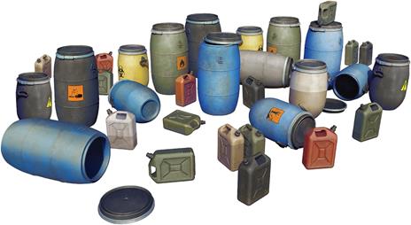 Plastic Barrels & Cans