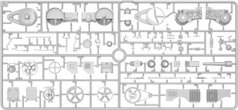German Tractor D8506 w/Roof modello con un alto livello di dettaglio - 2