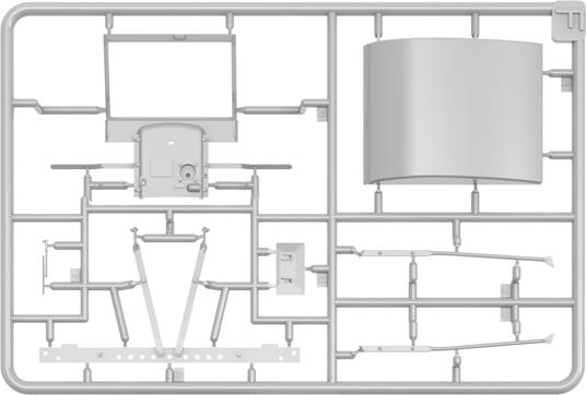German Tractor D8506 w/Roof modello con un alto livello di dettaglio - 4