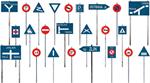 Czechoslovakian Traffic Signs 1930-40s