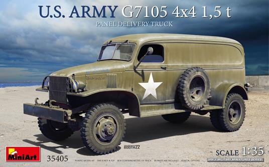 U.S. Army G7105 4x4 15 t Panel Van
