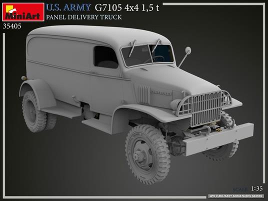 U.S. Army G7105 4x4 15 t Panel Van - 6