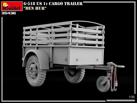 G-518 US 1t Cargo Trailer Ben Hur - 2