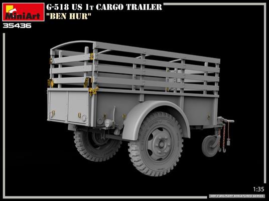 G-518 US 1t Cargo Trailer Ben Hur - 3